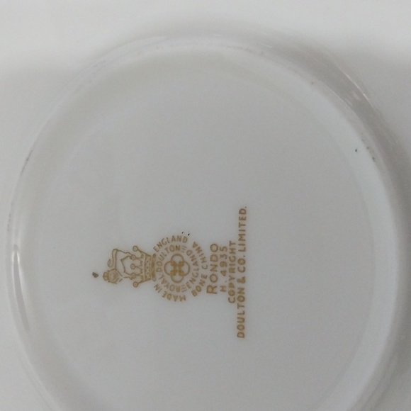 Rondo Royal China Espresso cups and saucers set,made in...